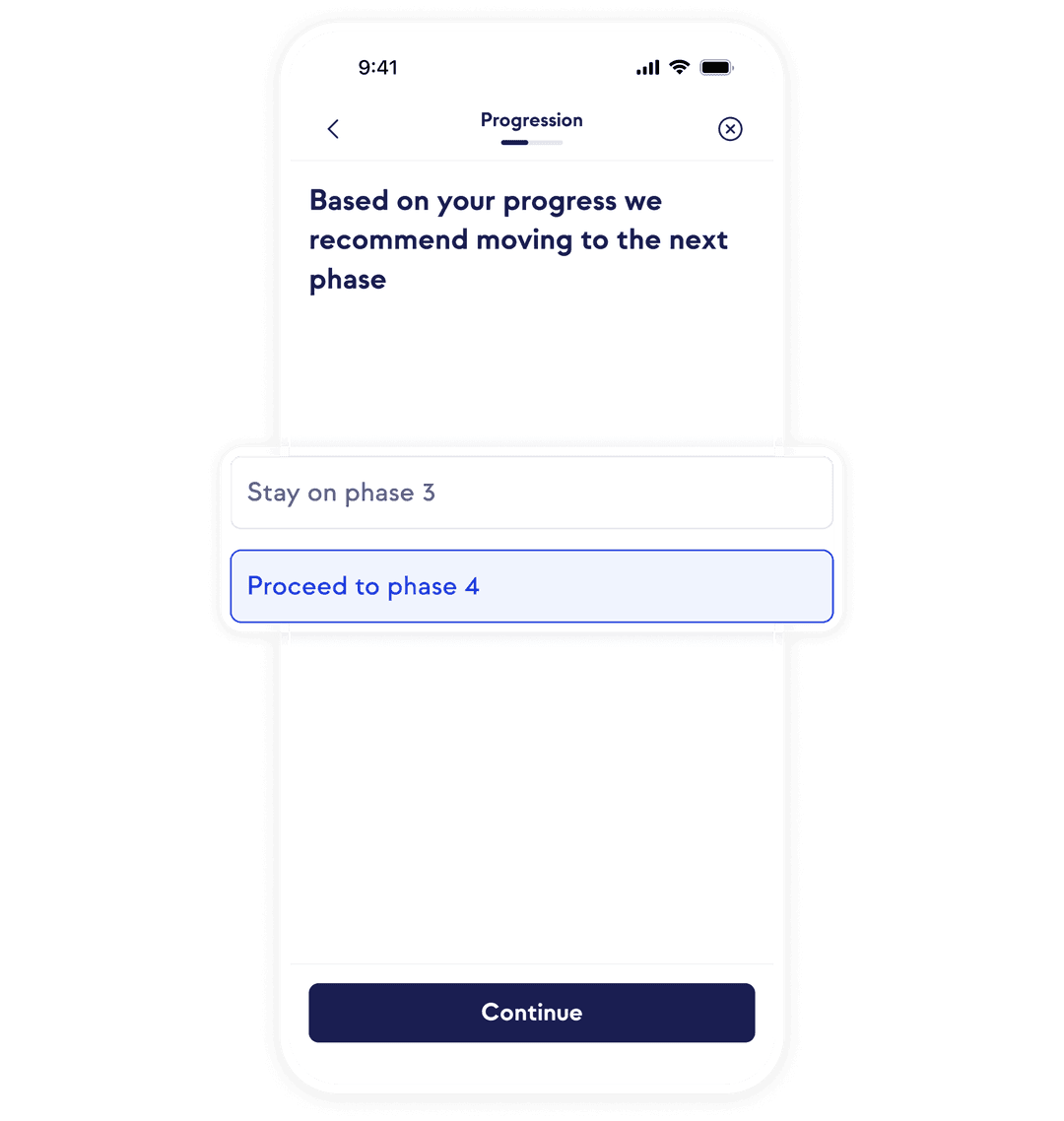 Tailored to your unique path to recovery.